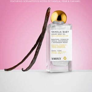 TRULY VANILLA BABY LUXURY BODY OIL! BRAND NEW!